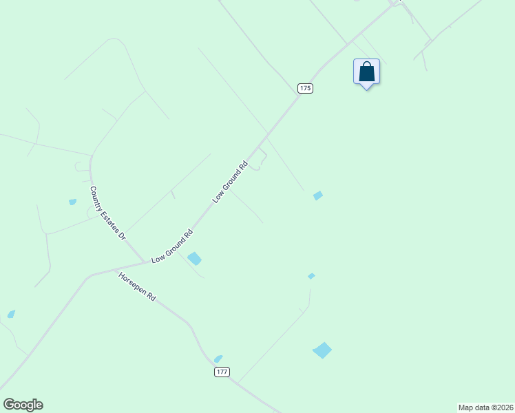 map of restaurants, bars, coffee shops, grocery stores, and more near 1363 Low Ground Road in Guyton