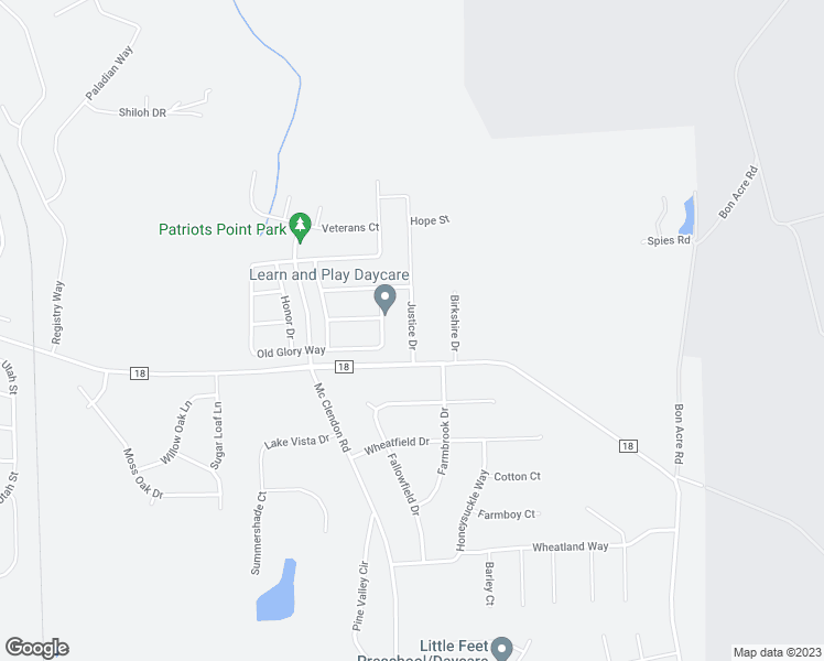 map of restaurants, bars, coffee shops, grocery stores, and more near 23 Justice Drive in Fort Mitchell
