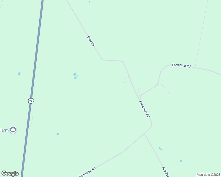 map of restaurants, bars, coffee shops, grocery stores, and more near 774 Blair Road in Waxahachie