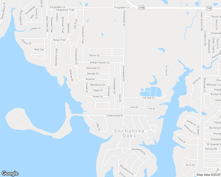 map of restaurants, bars, coffee shops, grocery stores, and more near 6236 Choctaw Drive in Mabank