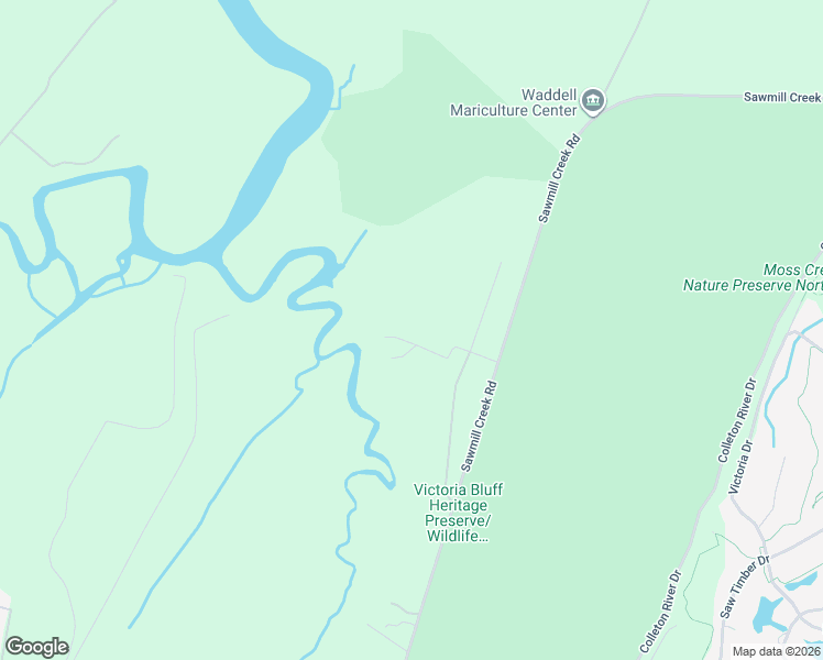 map of restaurants, bars, coffee shops, grocery stores, and more near 14 Hodge Avenue in Bluffton