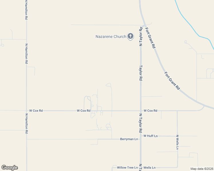 map of restaurants, bars, coffee shops, grocery stores, and more near 1246 McKinley Lane in Willcox