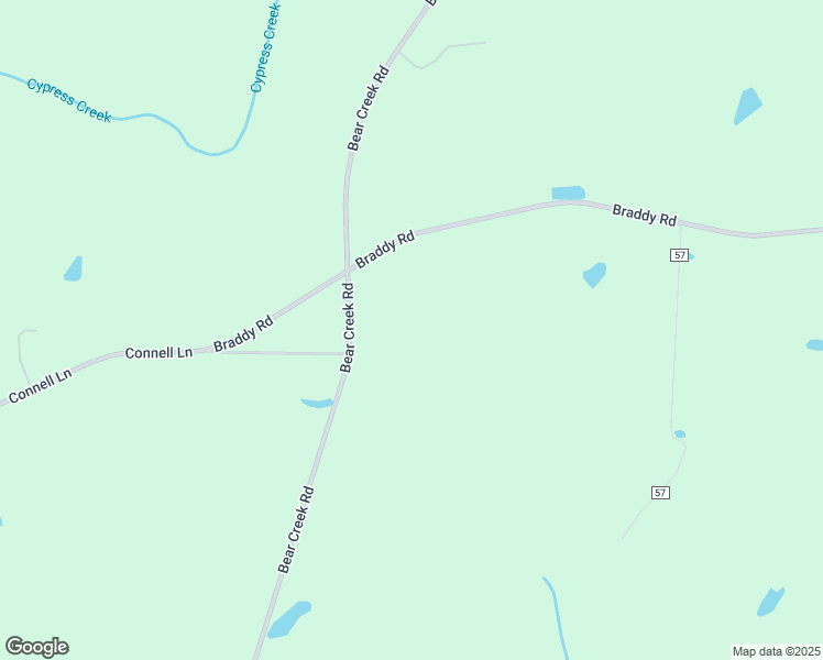 map of restaurants, bars, coffee shops, grocery stores, and more near 218 Braddy Road in Ailey
