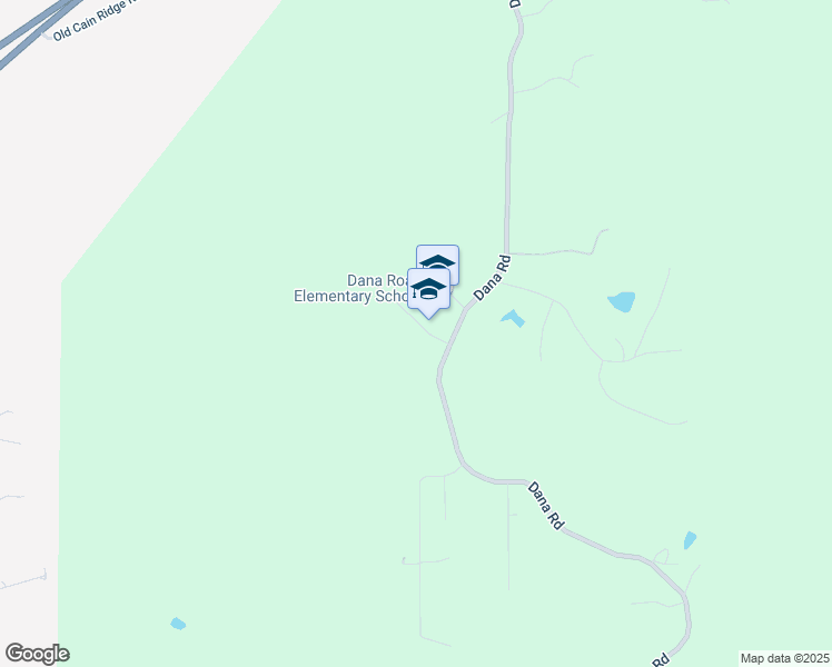 map of restaurants, bars, coffee shops, grocery stores, and more near 1245 Dana Road in Vicksburg