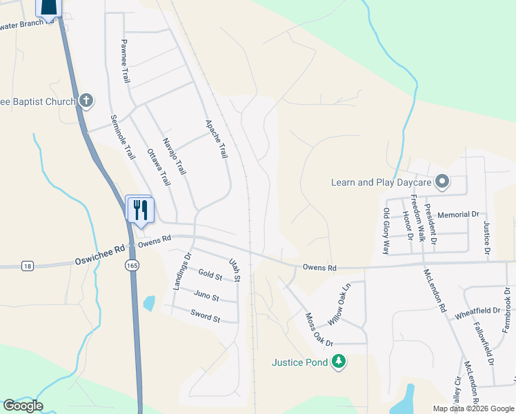 map of restaurants, bars, coffee shops, grocery stores, and more near 13 Registry Way in Fort Mitchell