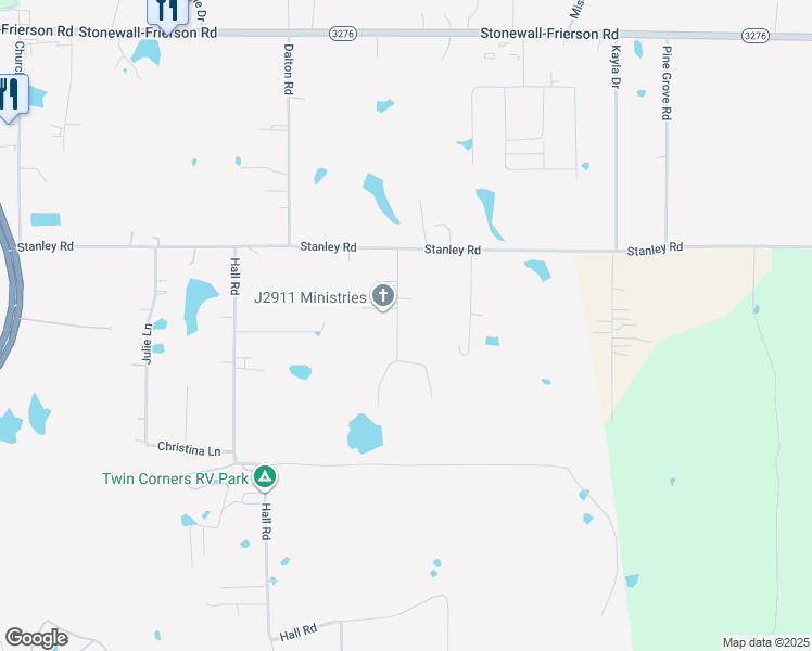 map of restaurants, bars, coffee shops, grocery stores, and more near 189 Woolworth Road in Stonewall