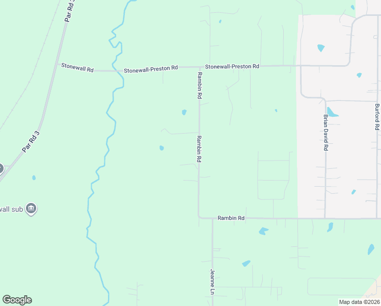 map of restaurants, bars, coffee shops, grocery stores, and more near 1075 Rambin Road in Stonewall
