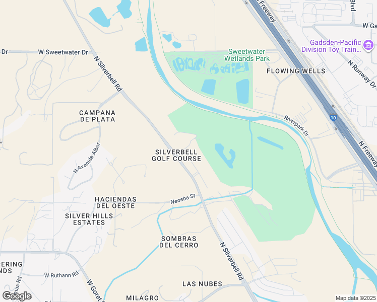 map of restaurants, bars, coffee shops, grocery stores, and more near 3592 North Kellen Canyon Court in Tucson