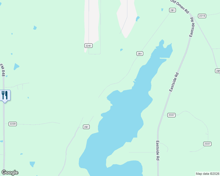 map of restaurants, bars, coffee shops, grocery stores, and more near 14195 Northwest Road in Tyler