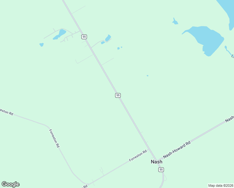 map of restaurants, bars, coffee shops, grocery stores, and more near Farm to Market 55 in Waxahachie