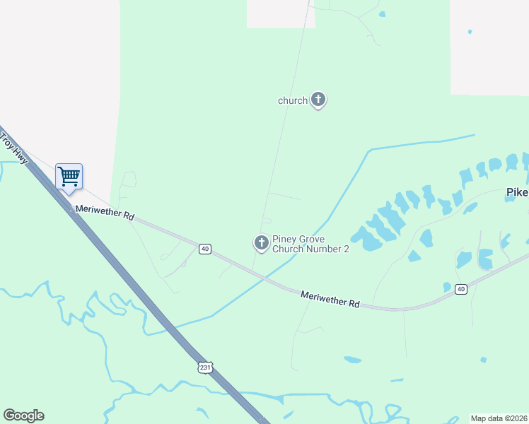 map of restaurants, bars, coffee shops, grocery stores, and more near 630-698 Barnes Road in Pike Road