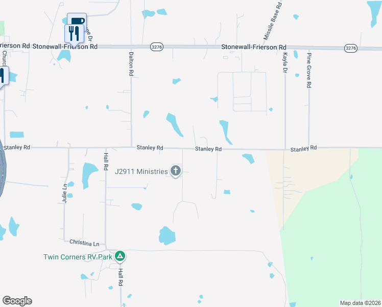 map of restaurants, bars, coffee shops, grocery stores, and more near 124 Woolworth Road in Stonewall