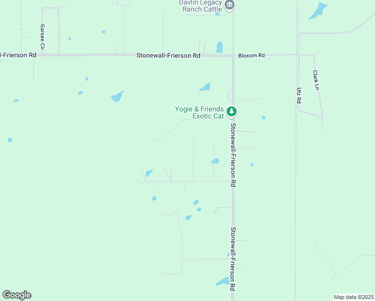 map of restaurants, bars, coffee shops, grocery stores, and more near 206 Luther Drive in Frierson