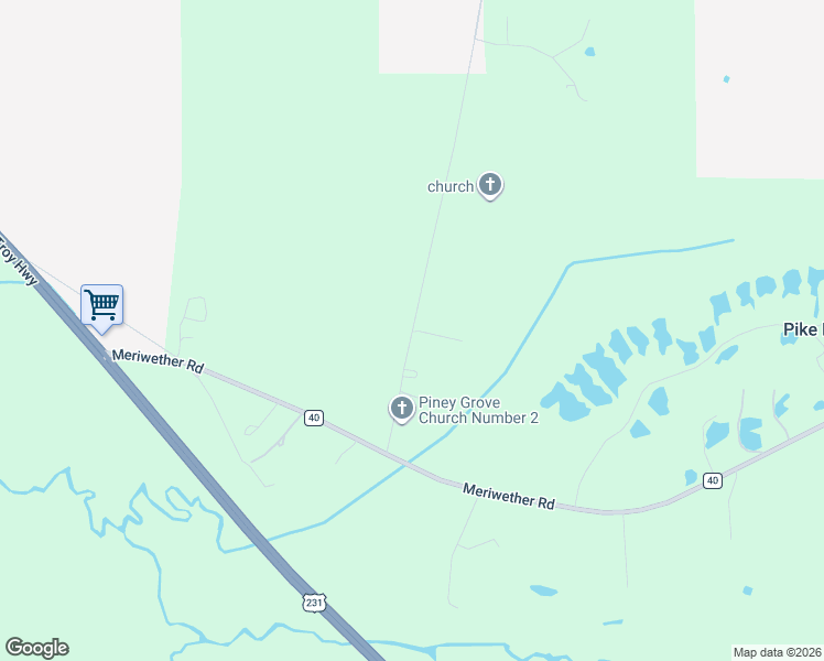map of restaurants, bars, coffee shops, grocery stores, and more near 630 Barnes Road in Pike Road