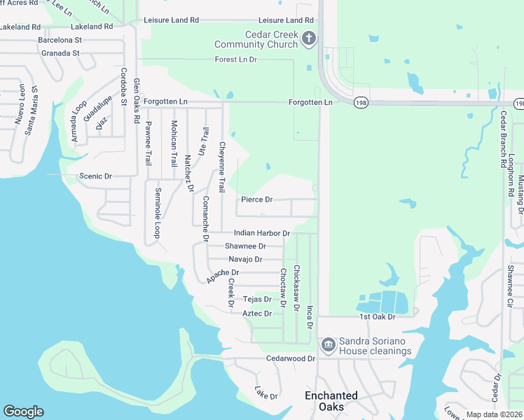 map of restaurants, bars, coffee shops, grocery stores, and more near 128 Pierce Drive in Mabank