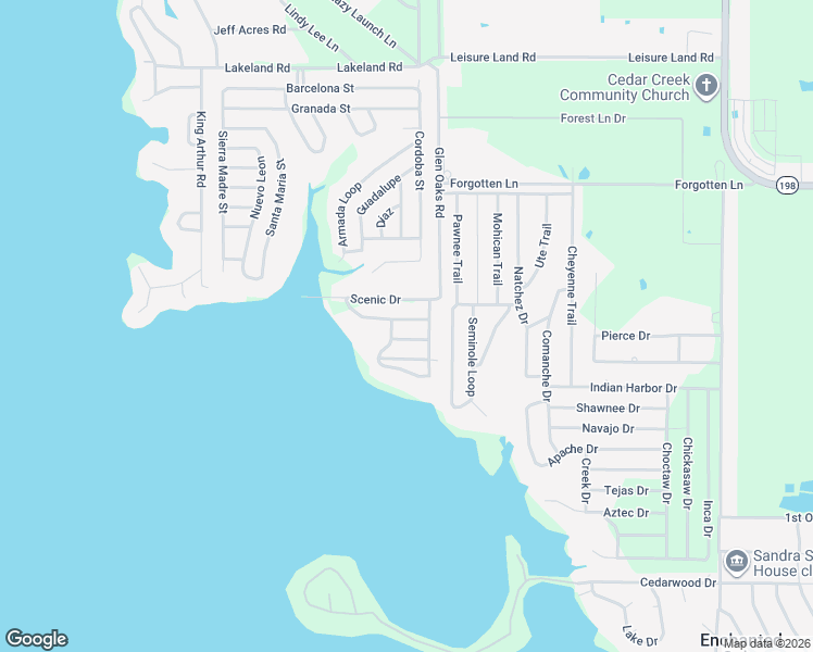 map of restaurants, bars, coffee shops, grocery stores, and more near 155 Scenic Drive in Mabank
