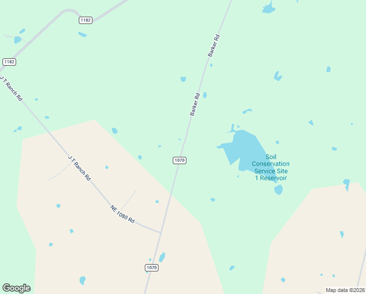 map of restaurants, bars, coffee shops, grocery stores, and more near 10000 County Road 1070 in Rice