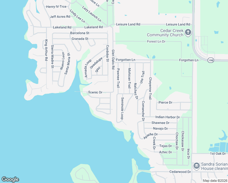 map of restaurants, bars, coffee shops, grocery stores, and more near 104 Seminole Loop in Mabank