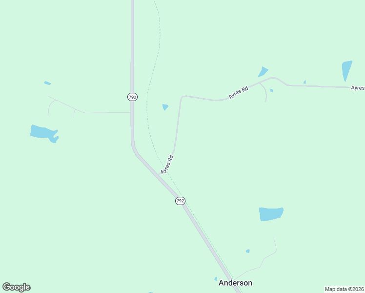 map of restaurants, bars, coffee shops, grocery stores, and more near 601-643 Ayers Road in Jamestown