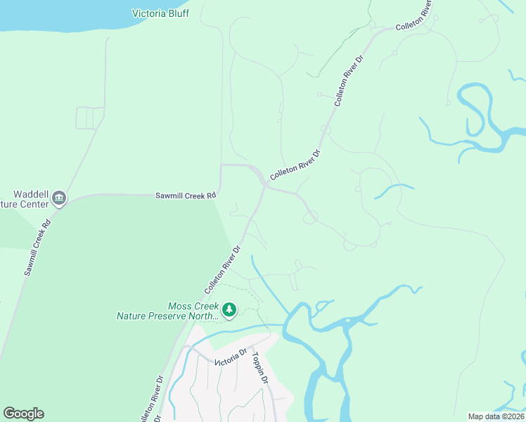 map of restaurants, bars, coffee shops, grocery stores, and more near 366-380 Colleton River Drive in Bluffton