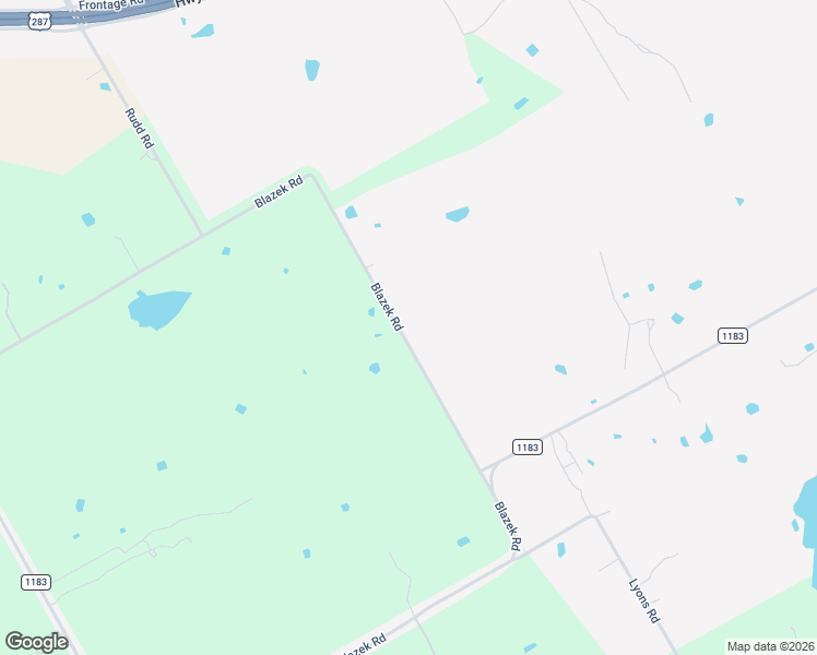 map of restaurants, bars, coffee shops, grocery stores, and more near 135 Blazek Road in Ennis