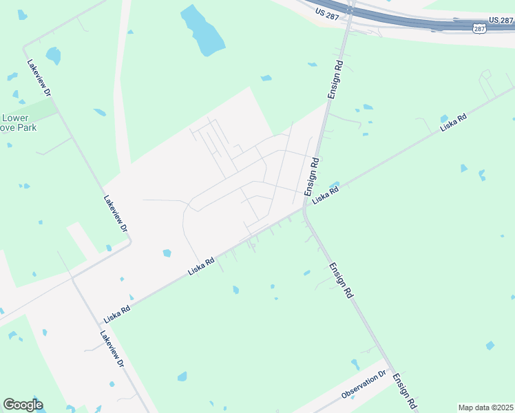 map of restaurants, bars, coffee shops, grocery stores, and more near 809 Liska Road in Ennis