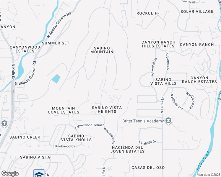 map of restaurants, bars, coffee shops, grocery stores, and more near 4021 North Quail Canyon Drive in Tucson