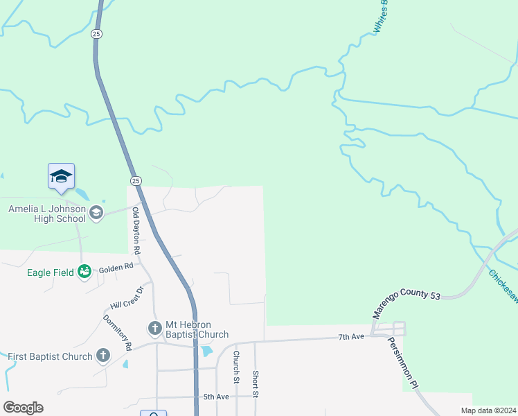 map of restaurants, bars, coffee shops, grocery stores, and more near 368 Taylor Road in Thomaston