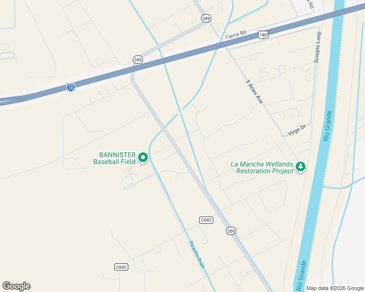 map of restaurants, bars, coffee shops, grocery stores, and more near 5005 Chivalry Lane in Las Cruces