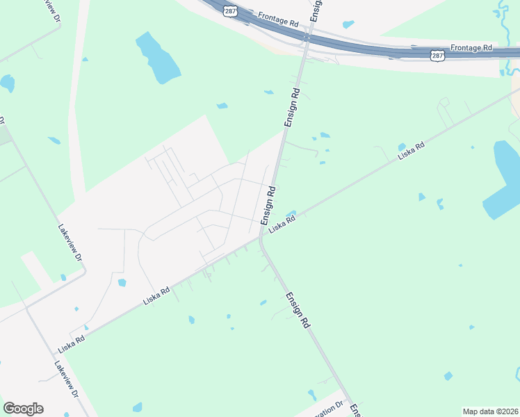 map of restaurants, bars, coffee shops, grocery stores, and more near 4473-4499 Ensign Rd in Ennis
