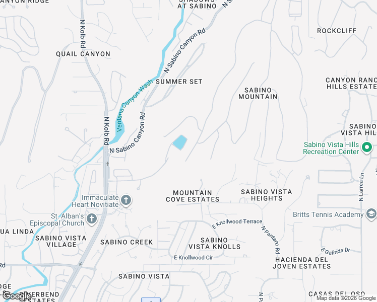 map of restaurants, bars, coffee shops, grocery stores, and more near 4055 North Black Rock Drive in Tucson
