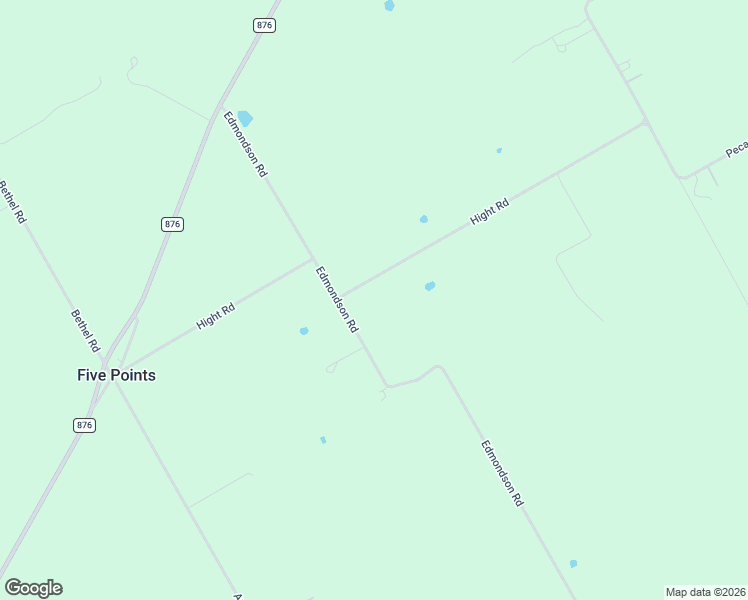 map of restaurants, bars, coffee shops, grocery stores, and more near 407 Edmondson Road in Waxahachie
