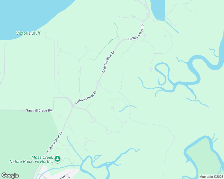 map of restaurants, bars, coffee shops, grocery stores, and more near 9 Mulberry Road in Bluffton