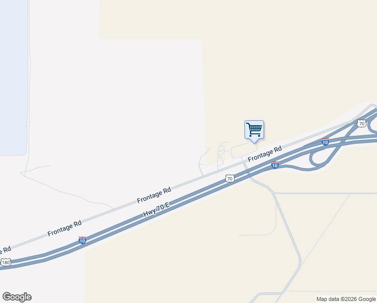 map of restaurants, bars, coffee shops, grocery stores, and more near 7950 Market Place in Las Cruces