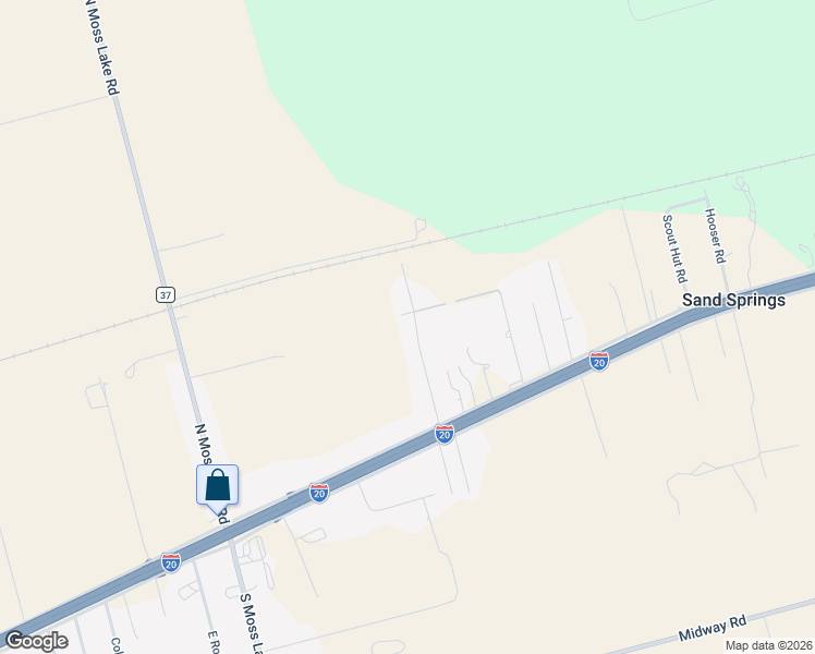 map of restaurants, bars, coffee shops, grocery stores, and more near 100-398 Rocco Road in Big Spring