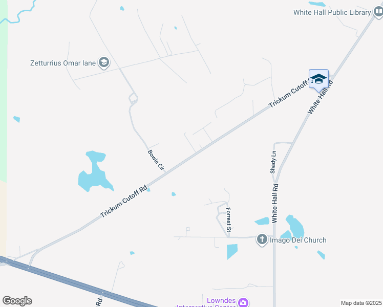 map of restaurants, bars, coffee shops, grocery stores, and more near 183 Indian Creek Road in Tyler