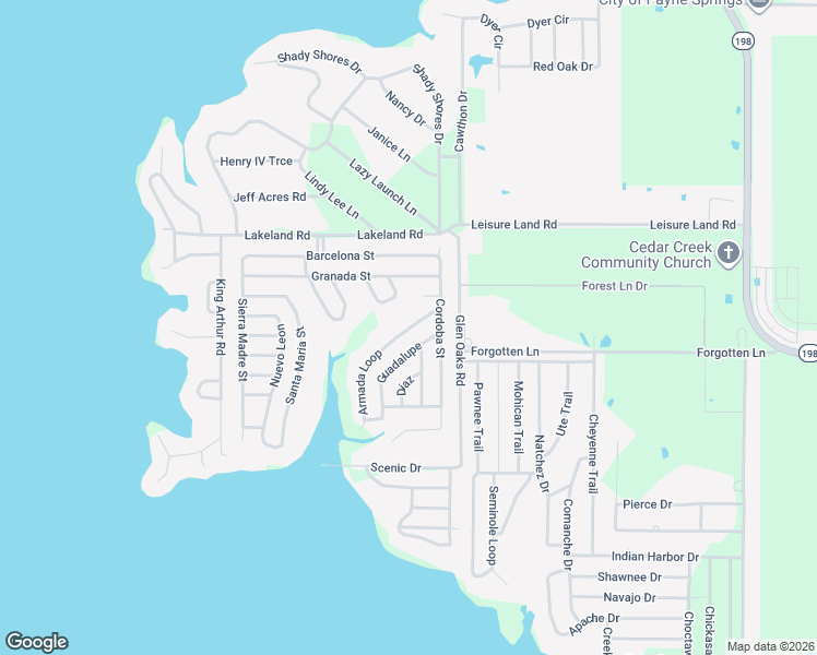 map of restaurants, bars, coffee shops, grocery stores, and more near 128 Armada Loop in Mabank