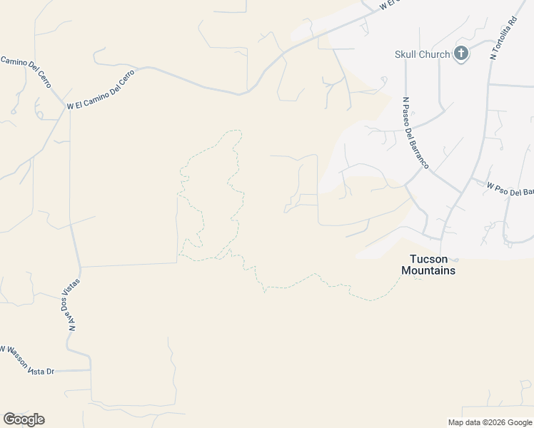 map of restaurants, bars, coffee shops, grocery stores, and more near 4146 North Gerhart Road in Tucson