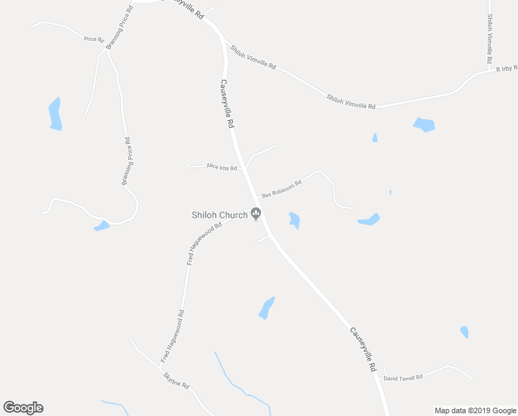map of restaurants, bars, coffee shops, grocery stores, and more near 5401 Fred Haguewood Road in Meridian