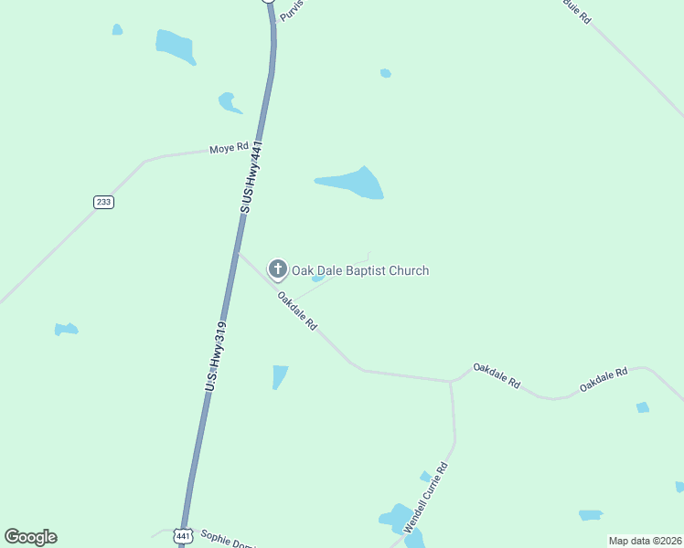 map of restaurants, bars, coffee shops, grocery stores, and more near 2368 Alvin Joiner Road in Dublin