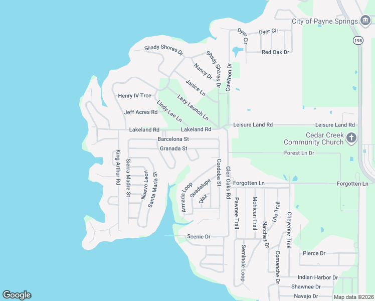map of restaurants, bars, coffee shops, grocery stores, and more near 109 Hidalgo Loop in Mabank