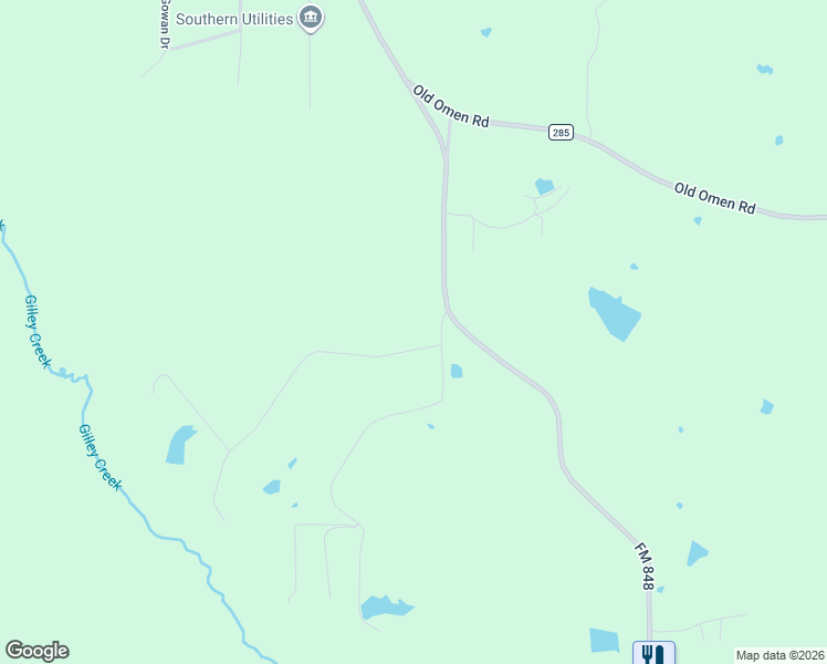 map of restaurants, bars, coffee shops, grocery stores, and more near 13610 County Road 283 North in Whitehouse