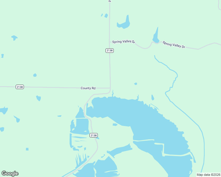 map of restaurants, bars, coffee shops, grocery stores, and more near 9511 County Road 2138 in Kerens