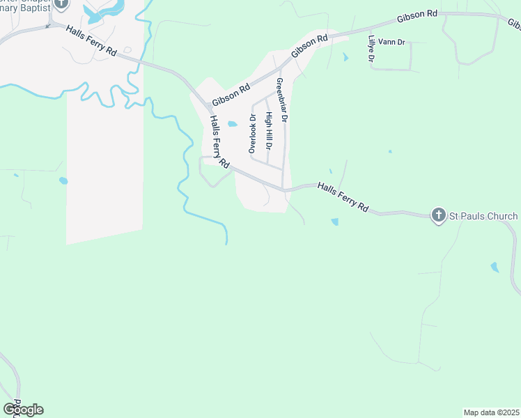 map of restaurants, bars, coffee shops, grocery stores, and more near 4920 Halls Ferry Road in Vicksburg