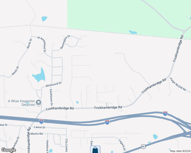 map of restaurants, bars, coffee shops, grocery stores, and more near 1114 Pointe Cove in Brandon