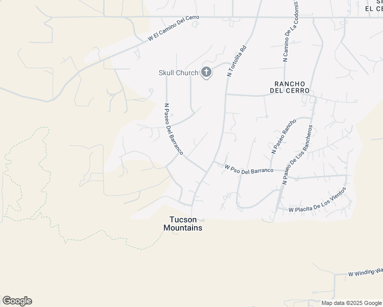 map of restaurants, bars, coffee shops, grocery stores, and more near 5473 North Plaza Del Risco in Tucson