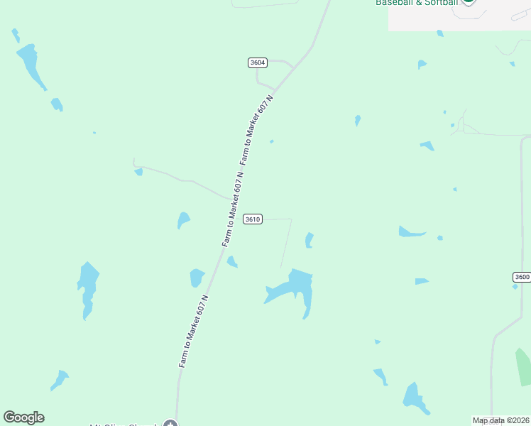 map of restaurants, bars, coffee shops, grocery stores, and more near 13203 County Road 3606 in Brownsboro