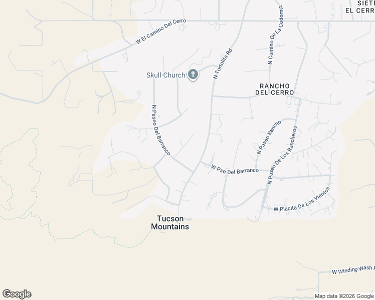 map of restaurants, bars, coffee shops, grocery stores, and more near 5473 North Plaza Del Risco in Tucson