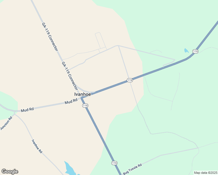 map of restaurants, bars, coffee shops, grocery stores, and more near 6469 State Route 119C in Brooklet