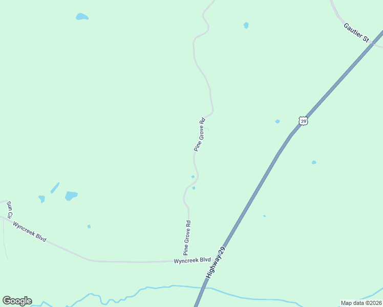 map of restaurants, bars, coffee shops, grocery stores, and more near 2112 Pine Grove Road in Tuskegee